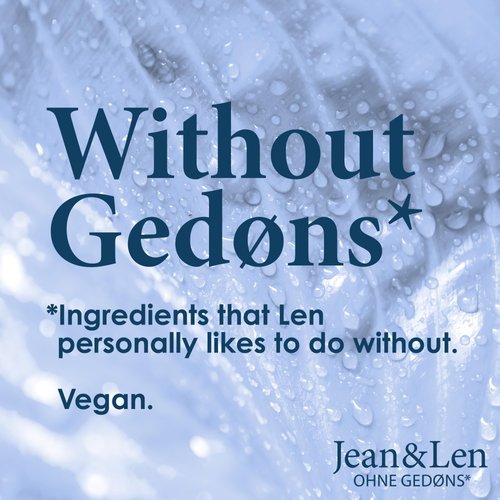 Jean & Len Shampoo Sensitive Oat Milk & Cotton, gently cleanses and protects against hair breakage, for dry hair and sensitive scalps, without parabens and silicones, vegan, 10.14 Fl. Oz.