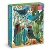 Galison Desert Avian Friends 1000 Piece Puzzle from Galison - 20" x 27" Beautifully Illustrated Puzzle from Geninne Zlatkis, Thick & Sturdy Pieces, Challenging Activity for Adults, Unique Gift Idea!