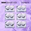 I-ENVY Mink Impact Lite - 100% 3D Mink-Like Vegan Lashes, Lightweight & Comfortable, Natural Fluffy, Invisible Band, All-Day Wear Undetectable False Eyelashes