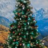 ‎‎‎Novelty Lights 24FT 70 LED C6 LED Christmas String Lights, Outdoor Christmas Tree Commercial Grade LED String Lights, Permanent Christmas Lights Outdoor Tree Decorations Outdoor (Red/Green/Pure