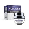 Clear Beauty Collagen Night Face Moisturizer - Moisturizing, Reduce Wrinkles & Fine Lines, Hydrating Night Cream - Cruelty Free Korean Skin Care For All Skin Types - 1.69