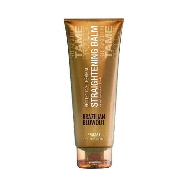 Brazilian Blowout Protective Thermal Straightening Balm, 8 Fl Oz (Pack of 1)