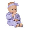 ADORA Play Time Babies Collection, 13" Baby Doll with Doll Clothes and Accesories, Made with Sweet Baby Powder Scent, and GentleTouch Vinyl Body, Birthday Gift for Ages 1+ - Unicorn Glitter