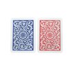 Copag 1546 Design 100% Plastic Playing Cards, Poker Size (Standard) Red/Blue (Jumbo Index, 1 Set)