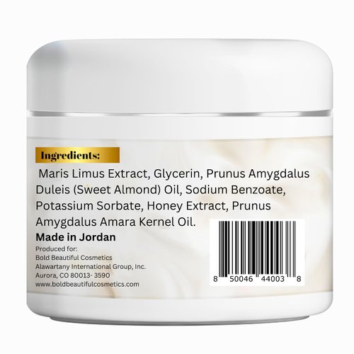 Bold Beautiful Cosmetics Dead Sea Mud Mask for Face and Body - Made in Jordan - Moisturizing Deep Cleansing for Acne and Blackheads - Natural Skincare for Women and Men - 7.05 oz