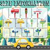 40 Pcs Transportation Cupcake Toppers - Perfect for Transportation-Themed Party Decorations and Cupcake Decor