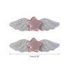2pcs Cute Small Hair Clip Sweet Lovely Pill Star Wings Hair Barrettes Hairpins Styling Hair Accessory Party Gifts Wings Hair Clip