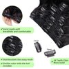 Brazilian Virgin Body Wave Clip in Hair Extensions 8Pcs/lot 120g With 18 Clips Body Wave Clip in Hair Extension Real Human Hair Natural Black Color For Black Women (20Inch)