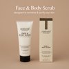 ILEM JAPAN Face & Body Scrub Tan Removal, For Women & Men, Removes Blackheads and Dirt from Face, Neck, Elbows & Knees for Soft & Smooth Skin