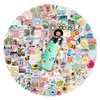 200Pcs Water Bottle Stickers for Kids, Cute Stickers for Water Bottles, Vinyl Waterproof Stickers Aesthetic Laptop Sticker Pack Classroom Prizes Skateboard Stickers for Kids Teens Girls Students