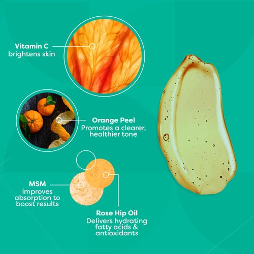 TruSkin Vitamin C Cleanser for Face - Brightening Face Wash with Vitamins C & E, Rosehip Oil, Aloe Vera and MSM - Deep Clean and Refresh for Radiant, Healthy-Looking Skin, 4 fl oz