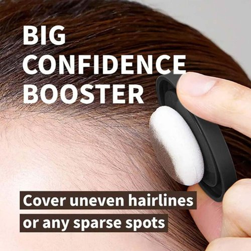 Magic Root Cover Up, Magic Root Cover Up, Hairline Shadow Powder, Root Touch Up Powder with Mirror, Water Sweat Resistant(#13 Medium Brown, 0.14oz)