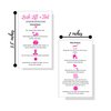 Lash Lift + Tint Aftercare Instruction Cards | 50 Pack | 2 x 3.5” inches Business Card Size | Eyelash Lift and Tint Kit at Home DIY aftercare Supplies | White with Pink Icon Design
