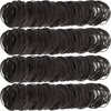 AMUU Rubber Bands black 500pcs #16 Small Rubber Band for Office money School Home size16 Elastic Band 38m m rubber bands