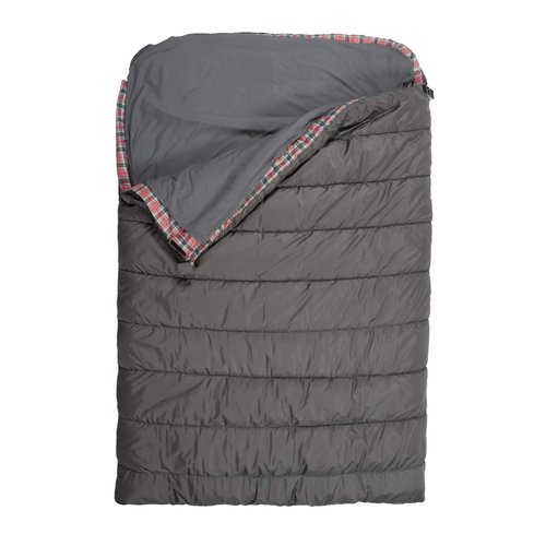 TETON Sports Mammoth Cotton Sleeping Bag Liner; A Clean Sheet Set Anywhere You Go; Perfect for Travel, Camping, and Anytime You’re Away from Home Overnight; Machine Washable , Black, 91" x 58"