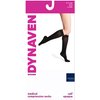 DYNAVEN by Sigvaris Women's Closed Toe Calf-High Compression Socks 15-20mmHg - Moisture-Wicking & Durable for Daily Support - Medium Long - Black