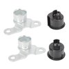 Tailgate Hinge Kit with Bushing for Frontier 2005 2006 2007 2008 2009 2010 2011-2015 2016 2017 2018 2019 2020 2021 93470ZP51A 93471ZP51B Left&Right Rear Gate Hinge 2PC