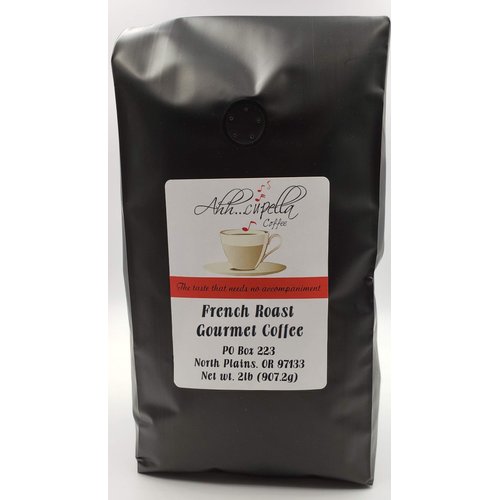 Ahh..Cupella Premium Gourmet French Roast Ground Coffee, 32oz bag