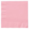 Creative Converting 240 Count Celebrations Lunch Paper Napkins, Classic Pink