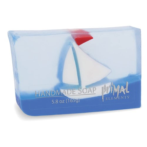 Primal Elements Toy Boat Wrapped Bar Soap, 5.8 Ounce