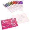 Vanli's Temporary Tattoo Markers – Body Markers For Adults & Teens – 10 Waterproof Fake Tattoos And 30 Tattoo Stencil Paper Included – Body Art Markers For Skin. 12 Pack