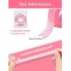 TEOYALL PE Lash Tapes, 5 Rolls Adhesive Micropore Breathable Pink Eyelash Extension Tapes Lash Extensions Supplies - 9 meter/10 Yard Each Roll (5 Rolls)