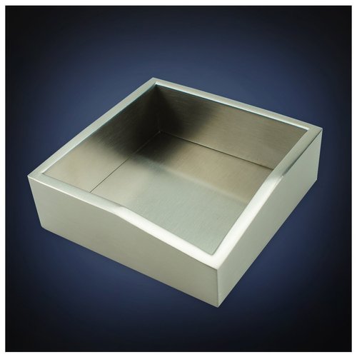 ArtsOnDesk Modern Art Paper Clip Holder/Dispenser - St211 Stainless Steel Satin Finish Patent Applying for Push Pin Safety Pin Binder Clip Straight Pin Hair Clip Box Cup