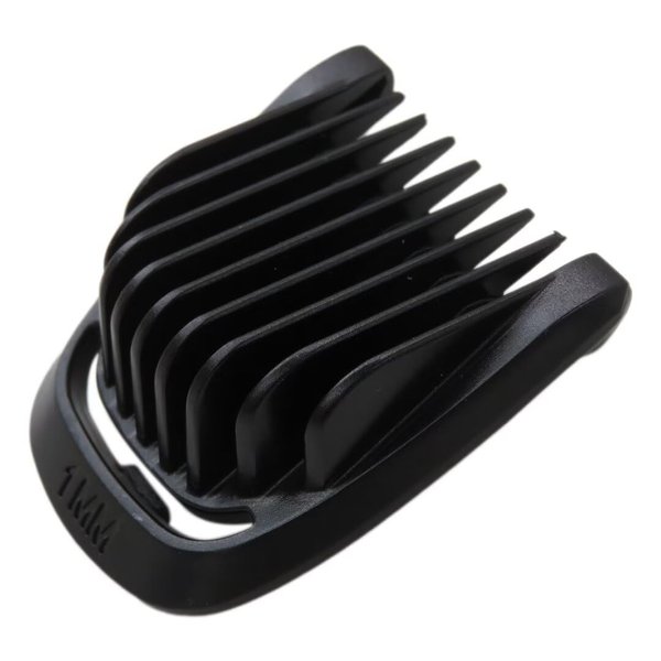 Upgraded Version Replacement 1mm Hair Comb for P-hilips No relco MG3750, MG5750, MG7750, MG7770, MG7790 - Black