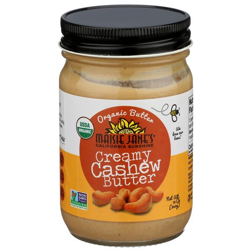 Maisie Jane's Organic Cashew Butter, 12 Oz