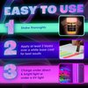 neon nights Glow in The Dark | Luminescent | Phosphorescent | Self-Luminous Paint - Set of 8