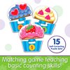 The Learning Journey: My First Match It - Counting Cupcakes- 15 Piece Self-Correcting Matching Puzzles - First Learning Toys for Toddlers 2-5 - Award Winning Toys