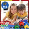 Tanlade 12 Pcs Plastic Video Gaming Party Favor Gift Cups with Straw, 10 oz Gamer Birthday Party Cups Video Gaming Drinking Cups Reusable Gaming Party Favor Cup for Boy Video Game Party(12 Pcs)