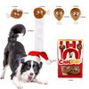 Gigwi Interactive Squeaky Dog Toys, Hide and Seek Dog Toys for Boredom and Stimulating, Funny Crinkle Dog Toy Set Bucket, 2-in-1 Dog Puzzle Toys for All Breeds of Dogs IQ Training
