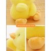 OUKEYI Plush DucklingsSoft Stuffed Animals，Velvet Duck Stuffed Animals Soft for Toddlers Kids Boys Girls (Yellow 23 cm)