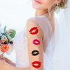 Kiss Tattoos Temporary Lip Tattoo Stickers Valentines Day Decor Sexy Fake Tattoos Gifts Party Supplies