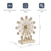 Rowood 3D Puzzles for Adults, Model Kits for Adults, Wooden Music Box,DIY Craft Kits for Adults Teen Boy Gifts on Birthday Christmas - Ferris Wheel (232 PCS)