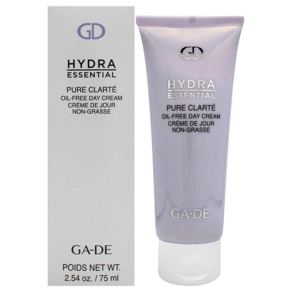 GA-DE Hydra Essential Oil-Free Day Cream - Face Moisturizer with Hydrasalinol, Salicylic Acid, Algae Extract, Vitamin E for Oily Skin - 2.54 oz