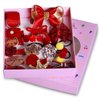 Starneey 18 Pcs Baby Hair Accessories Set Hair Clip Set Gift Box Cute Party Bowknot Flower Multi-Style Hairpin Ribbon for Little Girls Baby Toddler Kids-Red