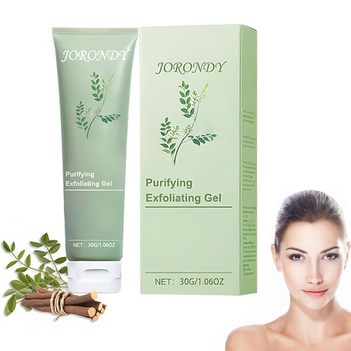 Purifying Exfoliating gel,2024 New Purifying Exfoliating Gel,Deep Cleansing Face and Body Exfoliating Scrub Gel,Advanced Exfoliating Scrub Gel(2pcs)
