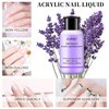 AIJIMEI Acrylic Monomer Liquid 40ml/1.35fl.oz Monomer Acrylic Nail Liquid Nail Extension Professional Acrylic Nail Monomer Liquid for Nail Art for Beginner DIY and Salon