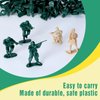CHAXUNTEN 200PCS Army Men Toy Soldiers, Plastic Army Men Action Figures, 10 Poses Yellow and Green Soldiers Playset for Boys Birthday Gift