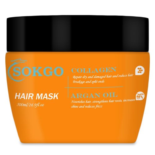 Fovcos Moroccan Hair Treatment Masks, Hydrating Argan Oil Hair Mask, Collagen Hair Treatment, Deep Conditioning Hair Mask for Dry Damaged Hair