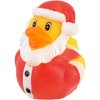 The Dreidel Company Christmas Holiday Rubber Duck Toy Duckies for Kids, Bath Birthday Gifts Baby Showers Summer Beach and Pool Activity, 2" (6-Pack)