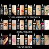 OPHIR Temporary Tattoo Ink Airbrush Body Art Pigment Body Paint for Airbrushing Body Art Temporary Tattoo Colors 30ML/Bottle (WHITE)