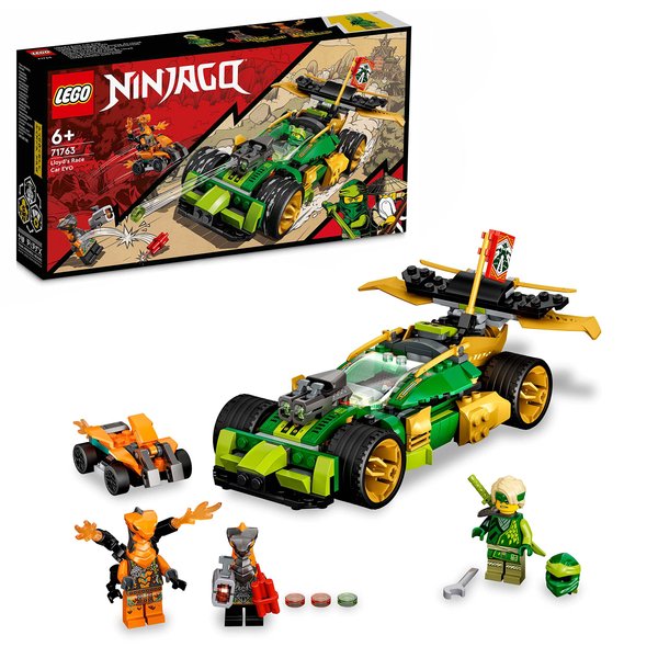 LEGO® NINJAGO® Lloyd’s Race Car EVO 71763 Building Kit;Car Toy