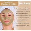 Natural Multani Mitti 500 Gms| Fullers Earth Facial Clay Whole Chunks| 100% Organic Natural Glow Beauty Face Pack Fuller’s Clay (Can Be Grinded Into Multani Mitti Powder)|Facial Clay| Natural Mud Mask