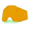 100% Goggle Replacement Lens - Racecraft 1, Accuri 1, Strata 1 Compatible (Anti-Fog-CLEAR)