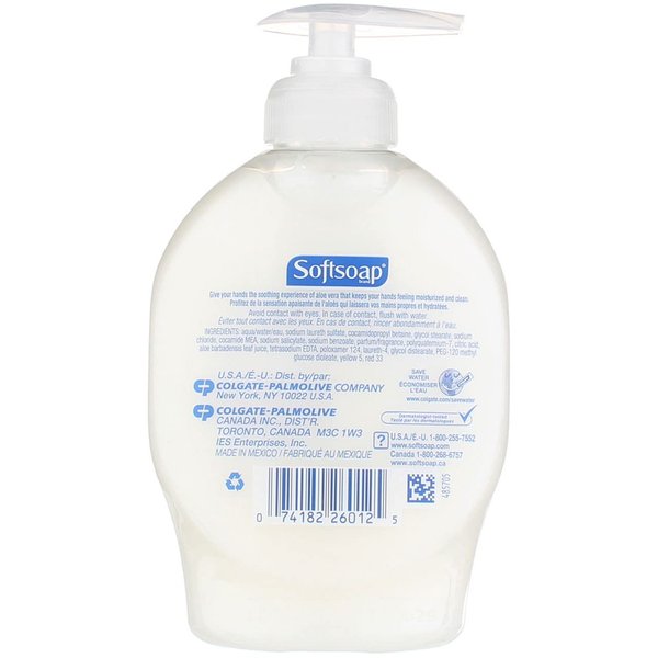Softsoap Moisturizing Liquid Hand Soap, Soothing Aloe Vera 7.5 oz by Softsoap (Pack of 2)