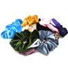 Premium Velvet Scrunchie with Zipper Pocket - 10 Pcs Scrunchy Hidden Hair Scrunchie Ponytail Holder Elastic Bands Gift for Friend (10PACK) Multicolor