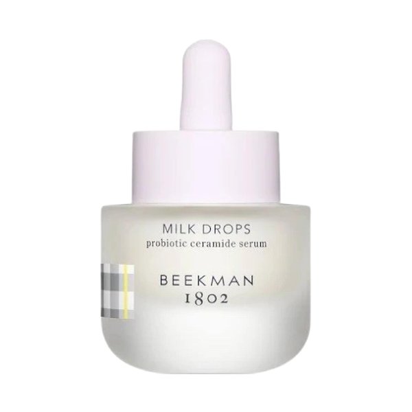 Beekman 1802 Milk Drops Ceramides Face Serum - 0.5 oz - Hyaluronic Acid, Squalane & Goat Milk - Fragrance Free - Boosts Radiance - Cruelty Free